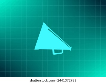 loudspeaker icon . Vector Eps 10