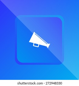 loudspeaker icon . Vector Eps 10