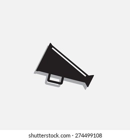 loudspeaker icon . Vector Eps 10