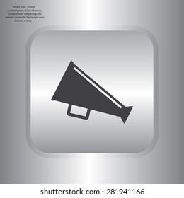 loudspeaker icon . Vector Eps 10