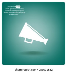 loudspeaker icon . Vector Eps 10