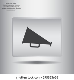 loudspeaker icon . Vector Eps 10
