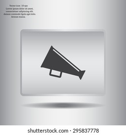 loudspeaker icon . Vector Eps 10
