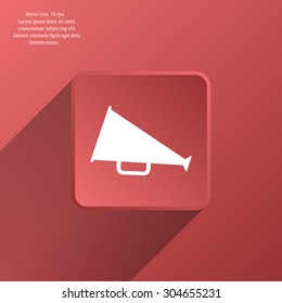 loudspeaker icon . Vector Eps 10