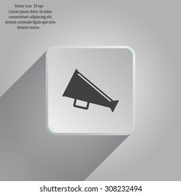loudspeaker icon . Vector Eps 10