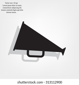 loudspeaker icon . Vector Eps 10