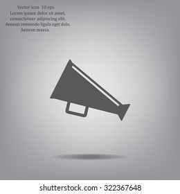 loudspeaker icon . Vector Eps 10