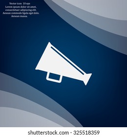 loudspeaker icon . Vector Eps 10
