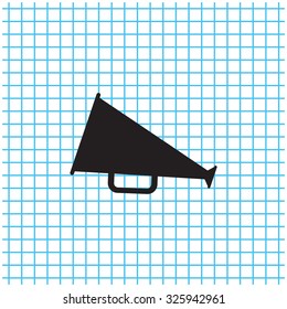 loudspeaker icon . Vector Eps 10