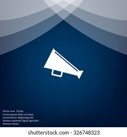 loudspeaker icon . Vector Eps 10