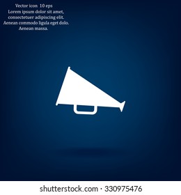loudspeaker icon . Vector Eps 10