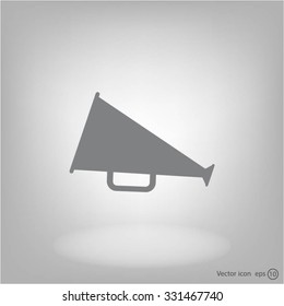 loudspeaker icon . Vector Eps 10