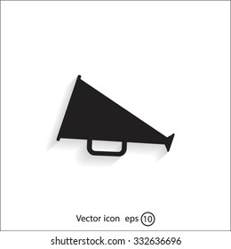 loudspeaker icon . Vector Eps 10
