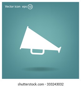 loudspeaker icon . Vector Eps 10