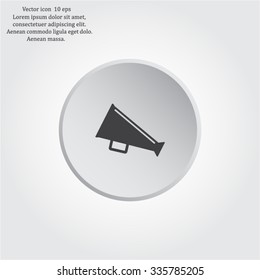loudspeaker icon . Vector Eps 10