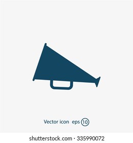 loudspeaker icon . Vector Eps 10