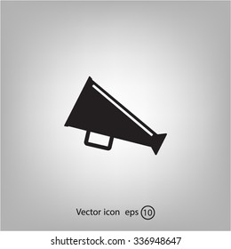 loudspeaker icon . Vector Eps 10