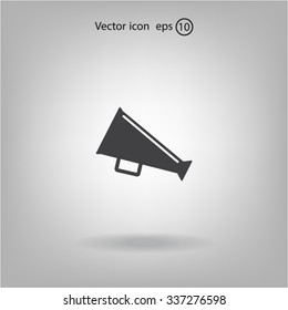 loudspeaker icon . Vector Eps 10
