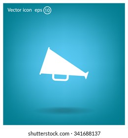 loudspeaker icon . Vector Eps 10