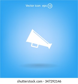 loudspeaker icon . Vector Eps 10