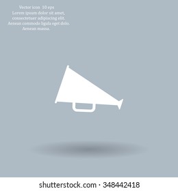 loudspeaker icon . Vector Eps 10