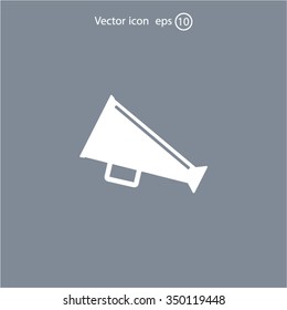 loudspeaker icon . Vector Eps 10