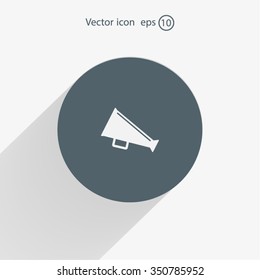 loudspeaker icon . Vector Eps 10