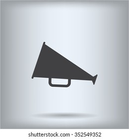 loudspeaker icon . Vector Eps 10