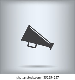 loudspeaker icon . Vector Eps 10