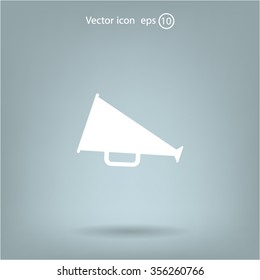 loudspeaker icon . Vector Eps 10