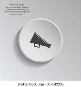 loudspeaker icon . Vector Eps 10