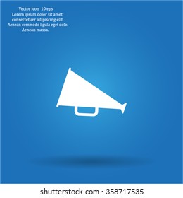 loudspeaker icon . Vector Eps 10