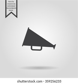 loudspeaker icon . Vector Eps 10