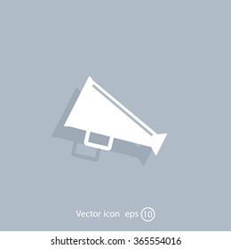 loudspeaker icon . Vector Eps 10