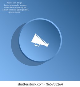 loudspeaker icon . Vector Eps 10