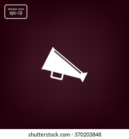 loudspeaker icon . Vector Eps 10