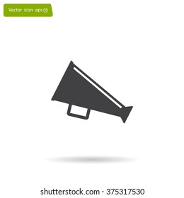 loudspeaker icon . Vector Eps 10