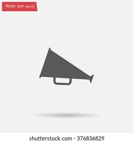 loudspeaker icon . Vector Eps 10