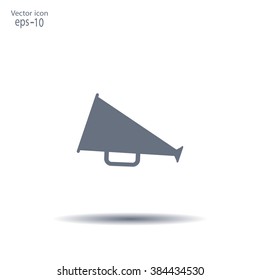 loudspeaker icon . Vector Eps 10