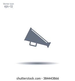 loudspeaker icon . Vector Eps 10