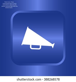 loudspeaker icon . Vector Eps 10