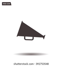 loudspeaker icon . Vector Eps 10