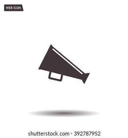 loudspeaker icon . Vector Eps 10