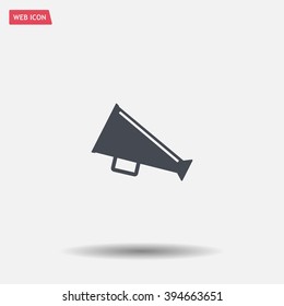 loudspeaker icon. Vector Eps 10