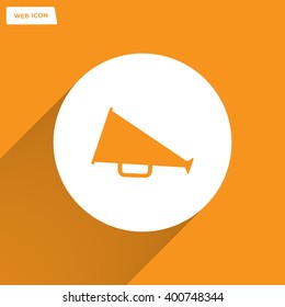 loudspeaker icon . Vector Eps 10