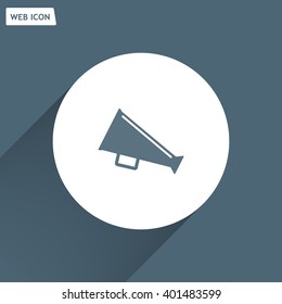 loudspeaker icon . Vector Eps 10