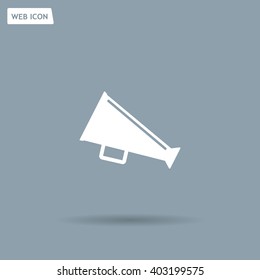 loudspeaker icon . Vector Eps 10