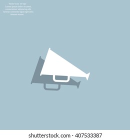 loudspeaker icon . Vector Eps 10