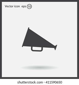loudspeaker icon . Vector Eps 10