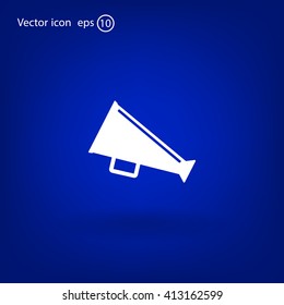 loudspeaker icon . Vector Eps 10